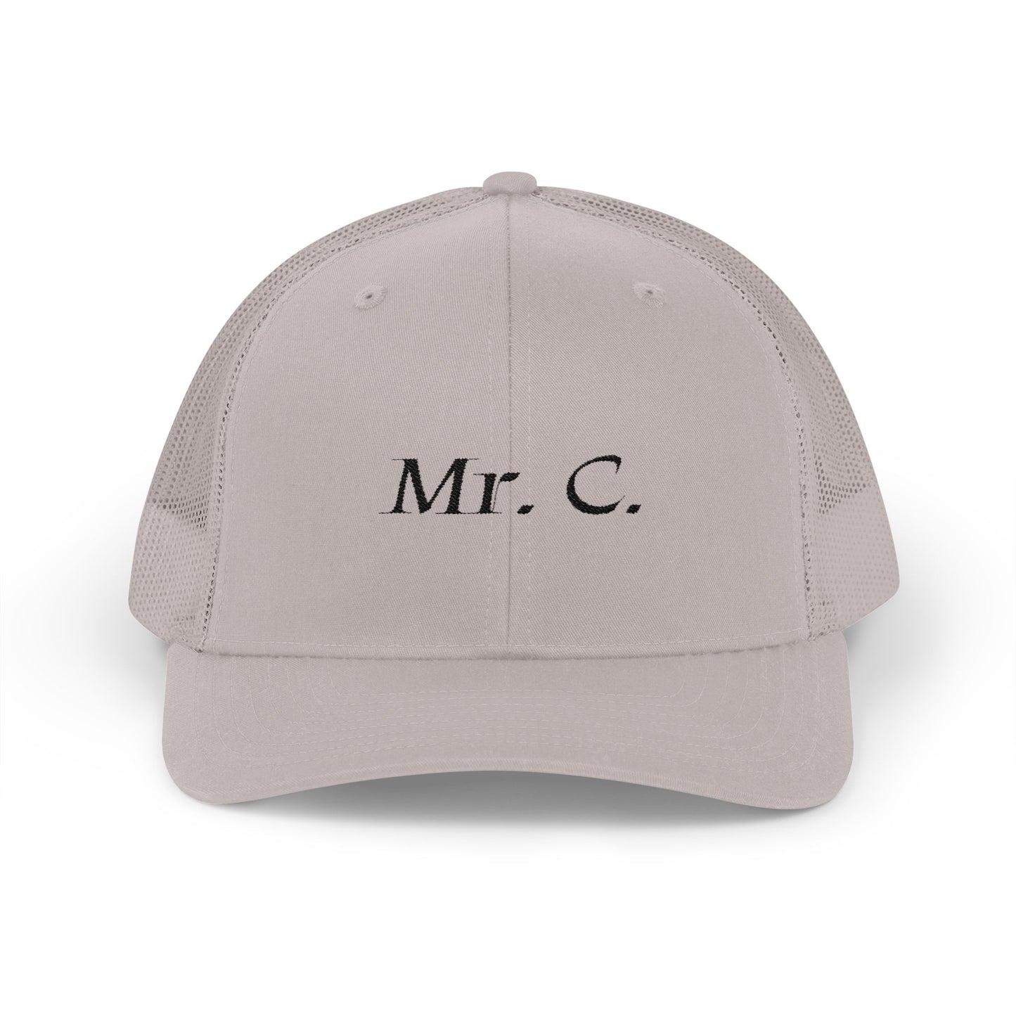 Personalized Mr. C Snapback Trucker Cap | Custom Name Hat | Gifts for Him | Summer Accessory | Casual Style Cap | Father's Day Gift