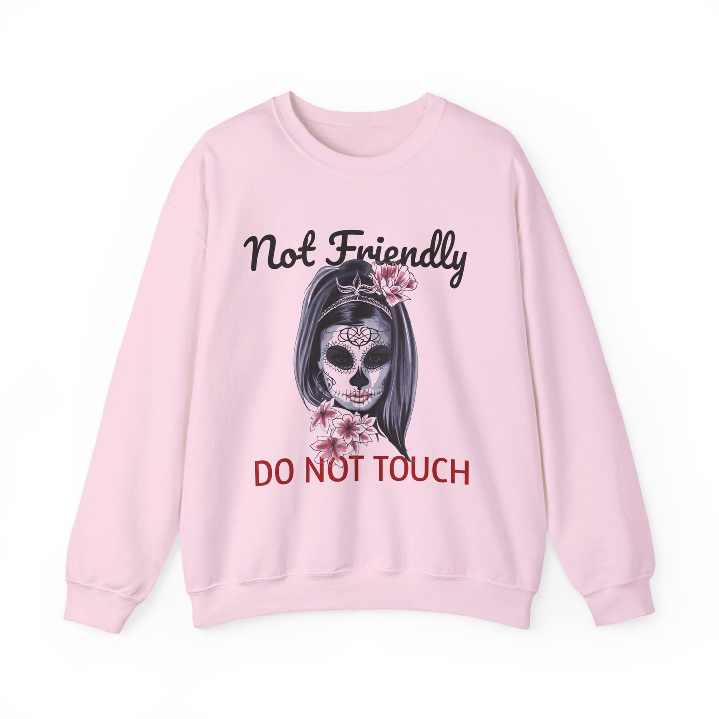 Edgy Skull Graphic Crewneck Sweatshirt | Halloween Gift, Casual Wear, Unisex Apparel, Cozy Sweatshirt, Unique Graphic Design