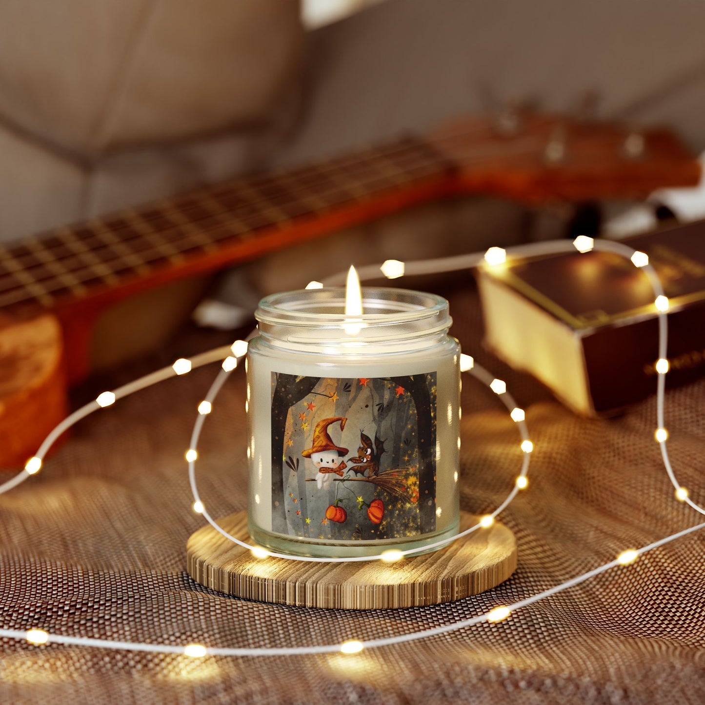 Cozy Autumn Scented Candles - Coconut Apricot Wax, Fall Decor, Thanksgiving Gifts, Relaxation, home fragrance, artisanal candles