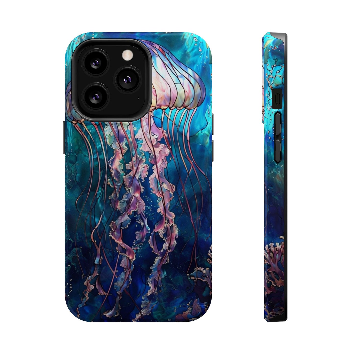 Jellyfish Ocean Magnetic Impact Phone Case