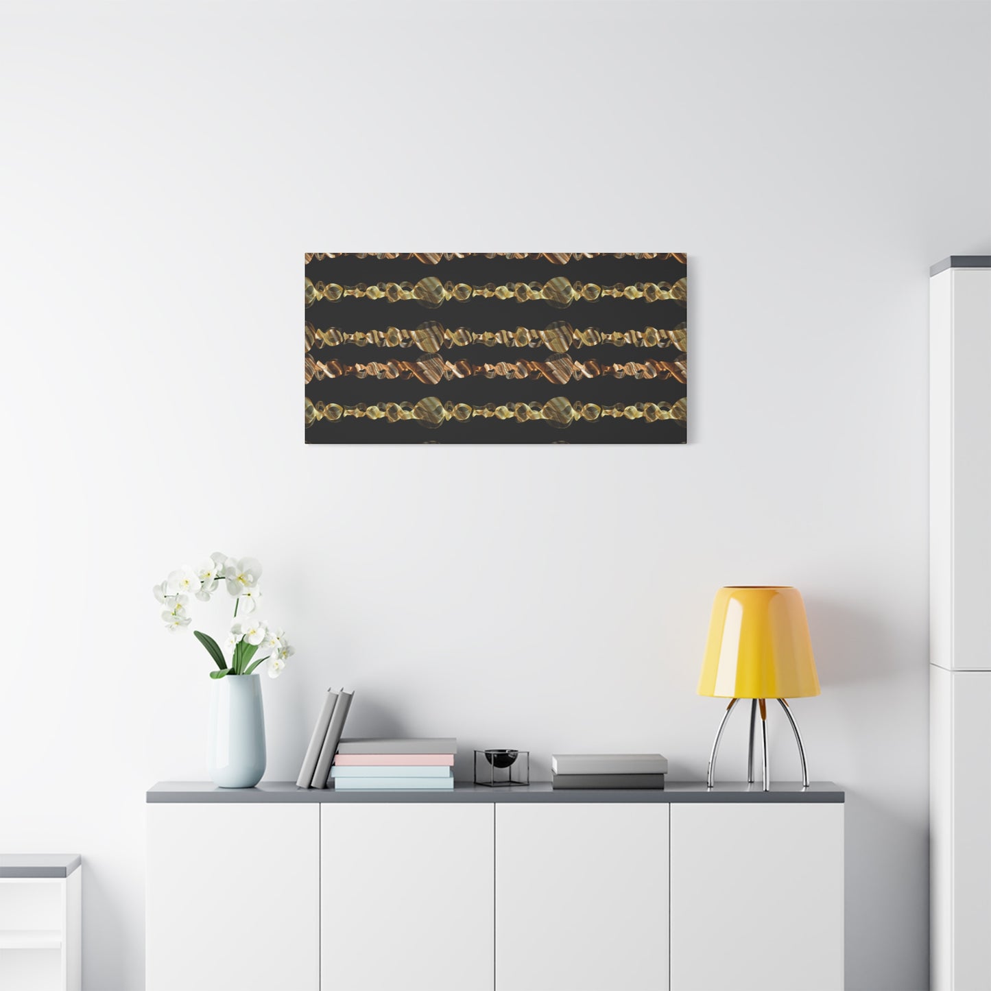 Artistic Canvas Gold and Black
