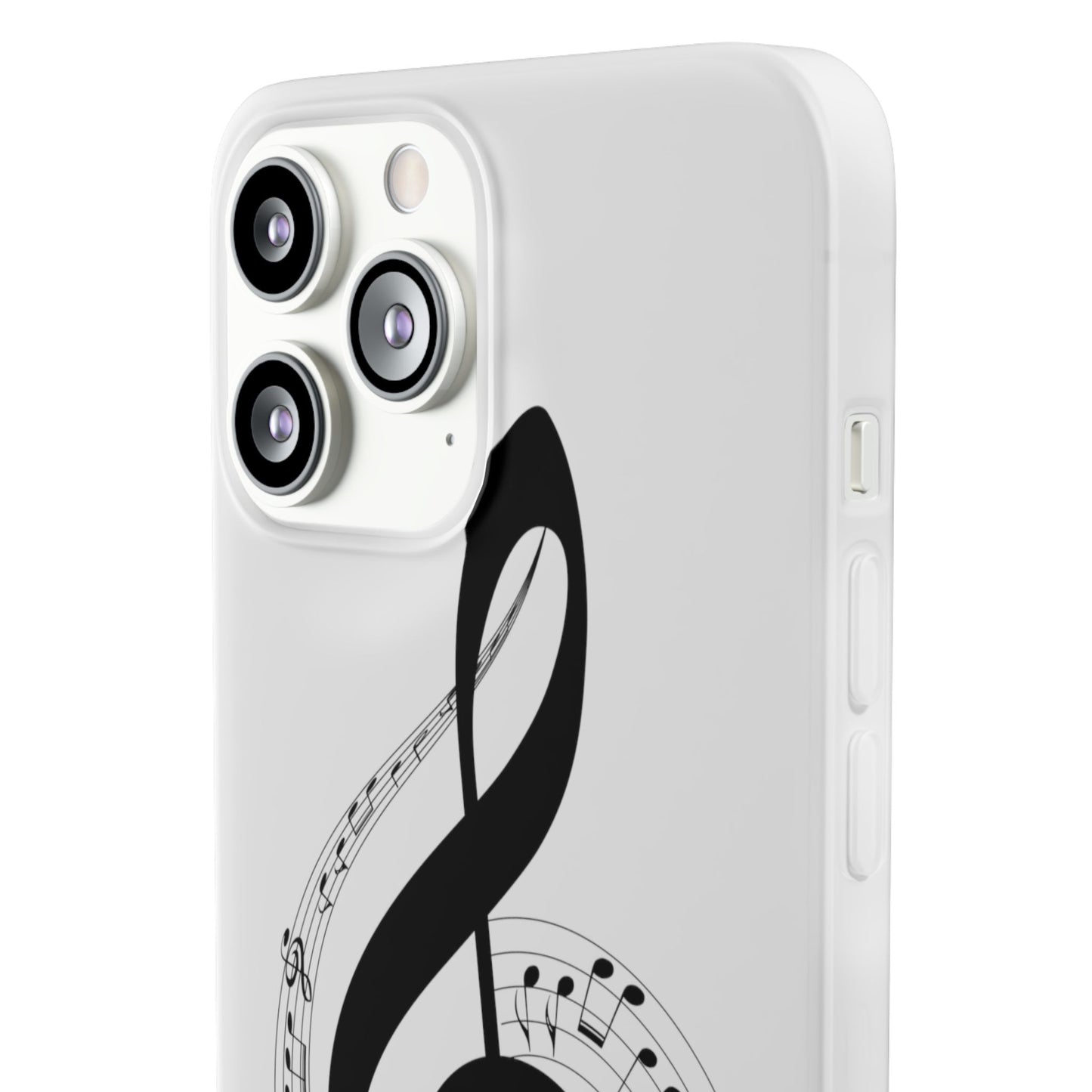 Phone Case — Musical Treble Clef Design