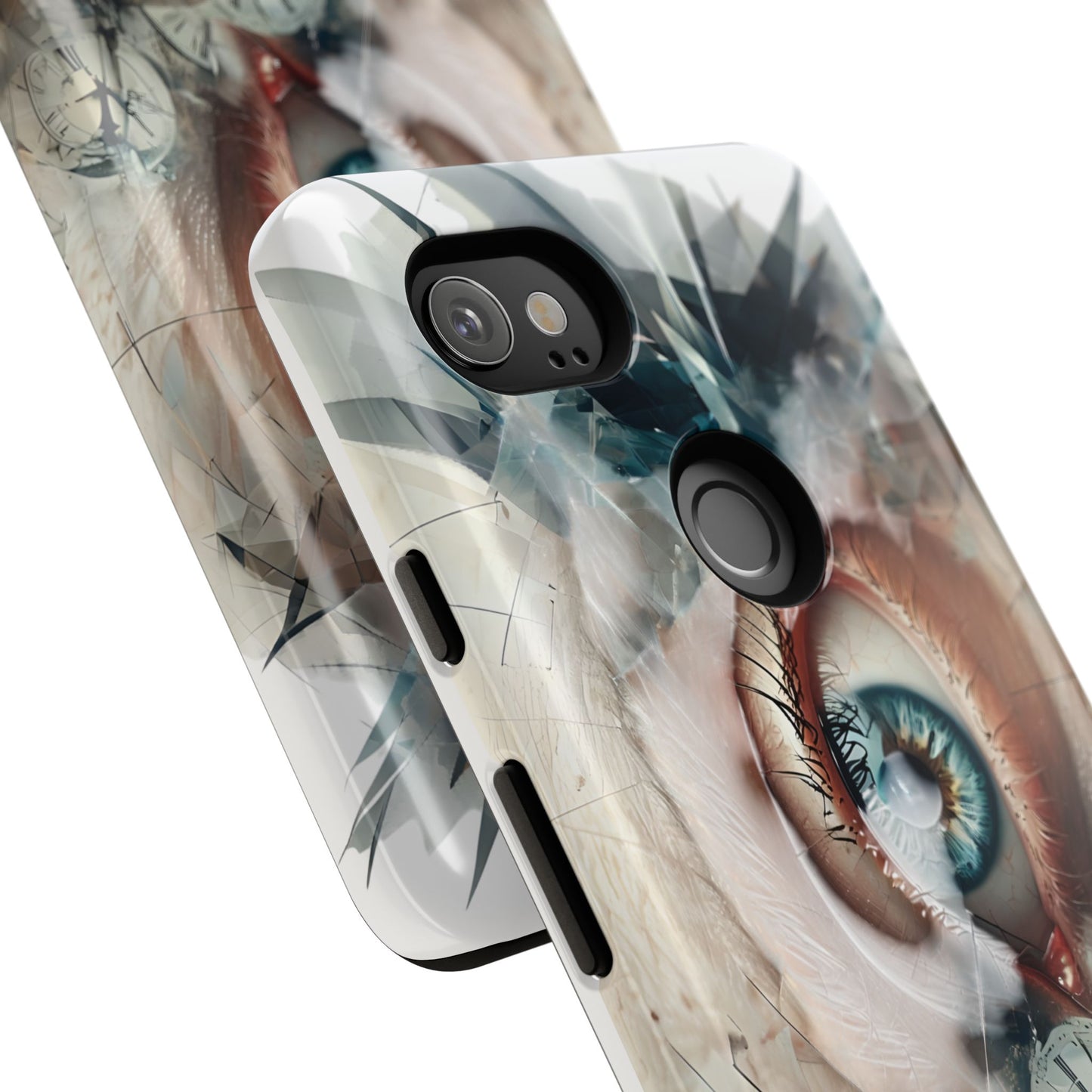 Artistic Eye Phone Case, Unique Smartphone Cover, Whimsical Gift for Art Lovers, Trendy Tech Accessory, Birthday Present, Holiday Gift