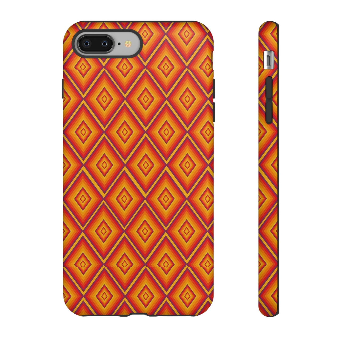 Geometric Phone Case, Tough Cases for Protection, Stylish Smartphone Cover, Vibrant Patterned Phone Accessory, Unique Gift Idea, [...]