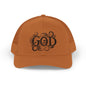 Divine Faith Snapback Trucker Cap - Spiritual Fashion, God Theme hat, Outdoor Style, Gift for Believers, Casual Wear