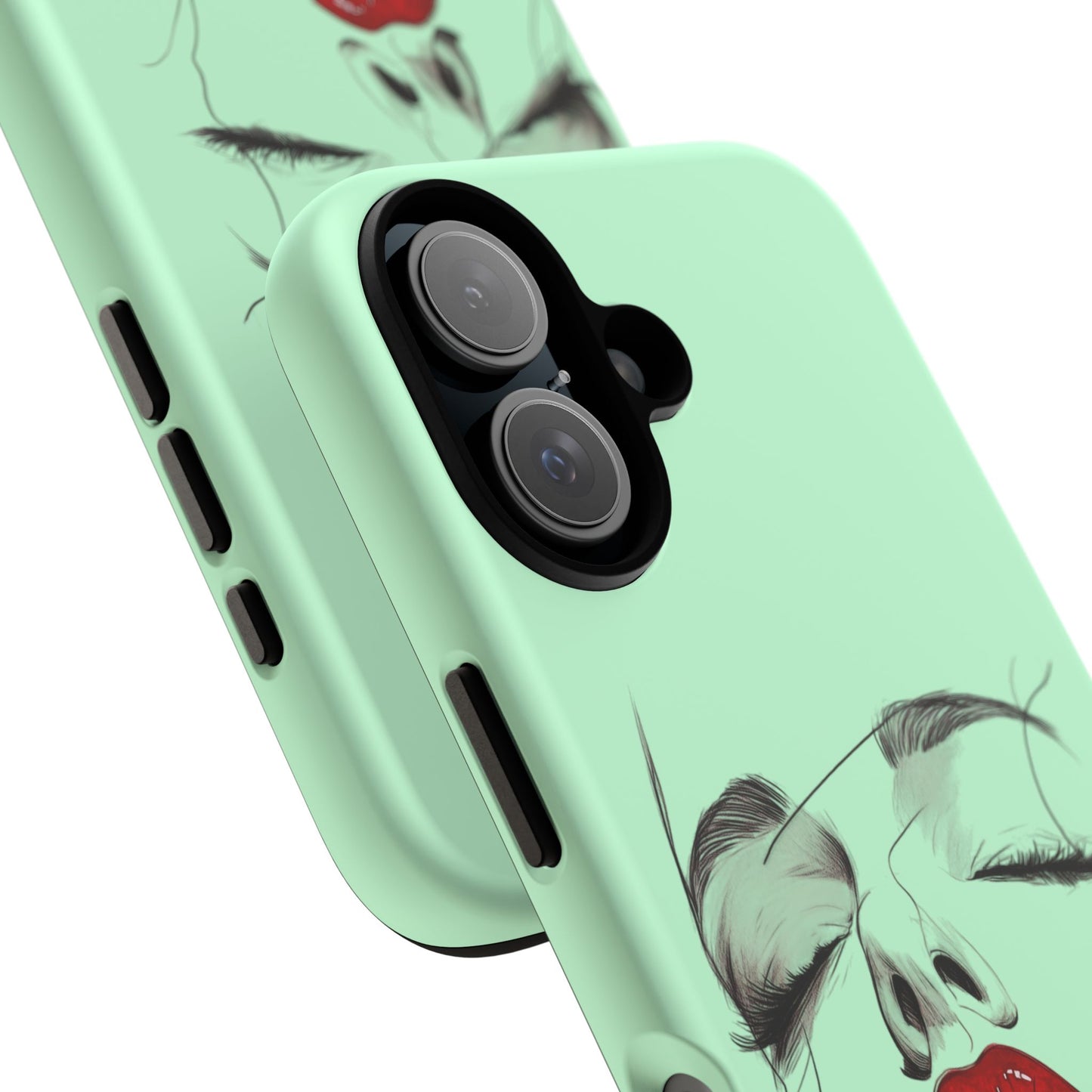 Stylish Phone Case, Artistic Phone Cover, Trendy Tech Accessory, Unique Cell Phone Protector, Gift for Her, Modern Aesthetic