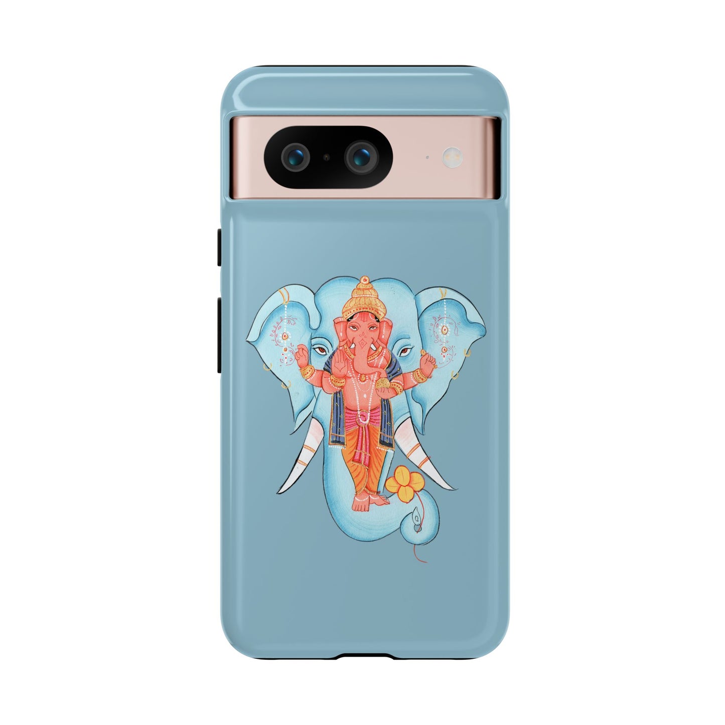 Tough Cases: Ganesh-Inspired Phone Case, Bohemian Phone Cover, Hindu Art Accessory, Festival Gift, Protective Phone Shell