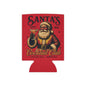 Festive Santa Can Cooler, Holiday Drink Insulator, Christmas Party Vibe, Perfect for Gifts and Gatherings, Drinkware for Celebrations