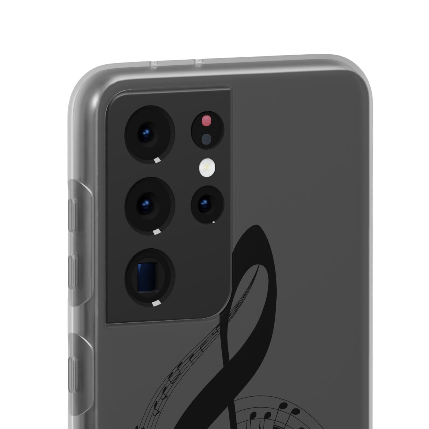 Phone Case — Musical Treble Clef Design