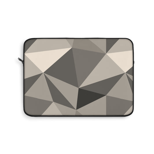 Stylish Geometric Laptop Sleeve, Modern Tech Case, Unique Gift for Students, Office, Travel, Minimalist Design