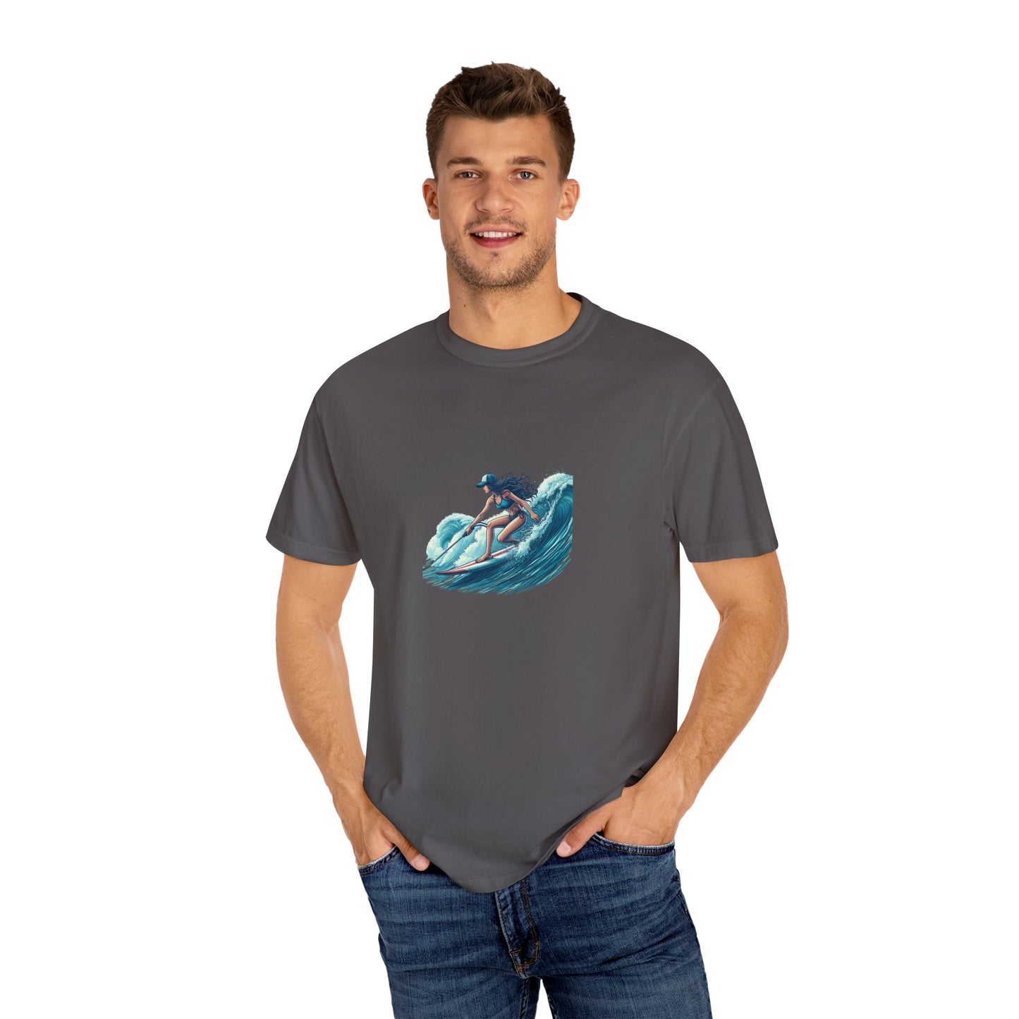 California Surf Style T-Shirt, Unisex Beach Tee, Vintage California Graphic Shirt, Summer Casual Wear, Surfing Enthusiasts Apparel