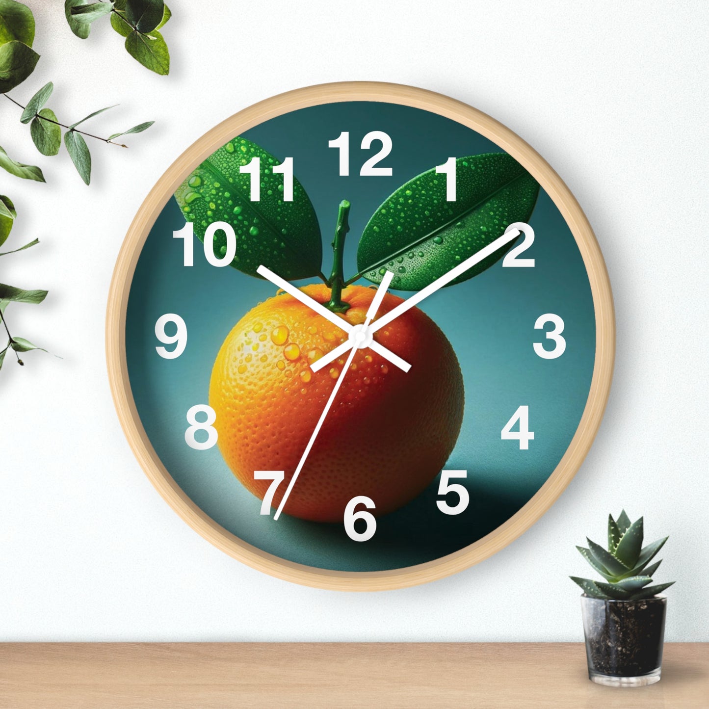 Citrus-Inspired Wall Clock | Fragrant Fruit Home Decor, Kitchen Wall Art, Unique Gift for Fruit Lovers, Bright Orange Design, Modern [...]