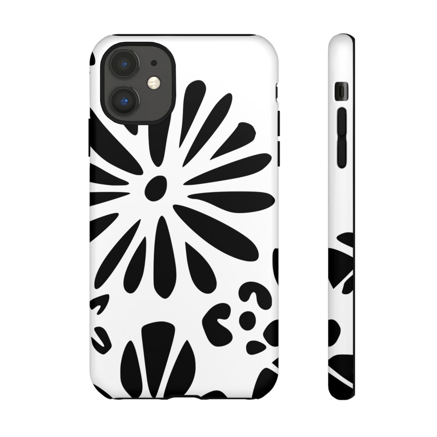 Stylish Phone Case with Floral Design, Tough Phone Cover for Her, Trendy Black and White Cell Phone Case, Unique Gift for Birthdays [...]