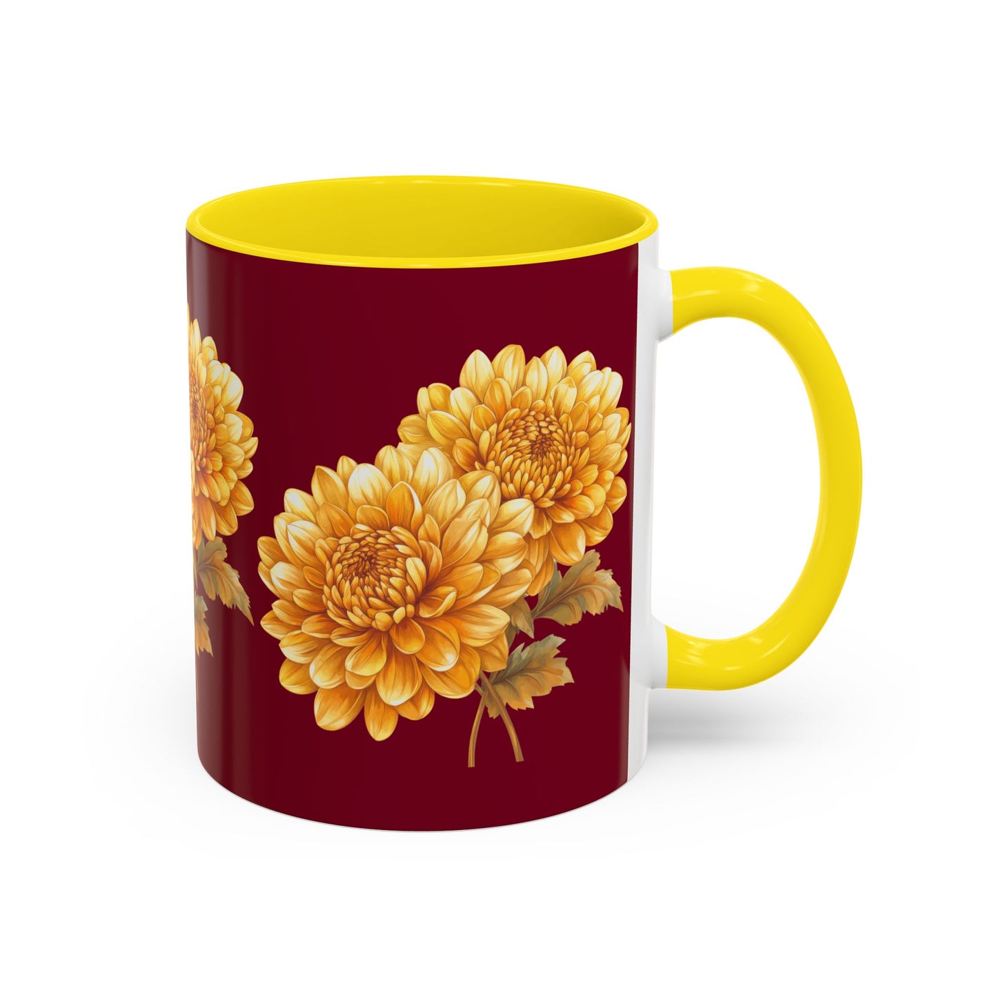 Beautiful Floral Accent Coffee Mug | Perfect Gift for Flower Lovers, Home Decor, Cozy Vibes, Mother’s Day, and Birthdays