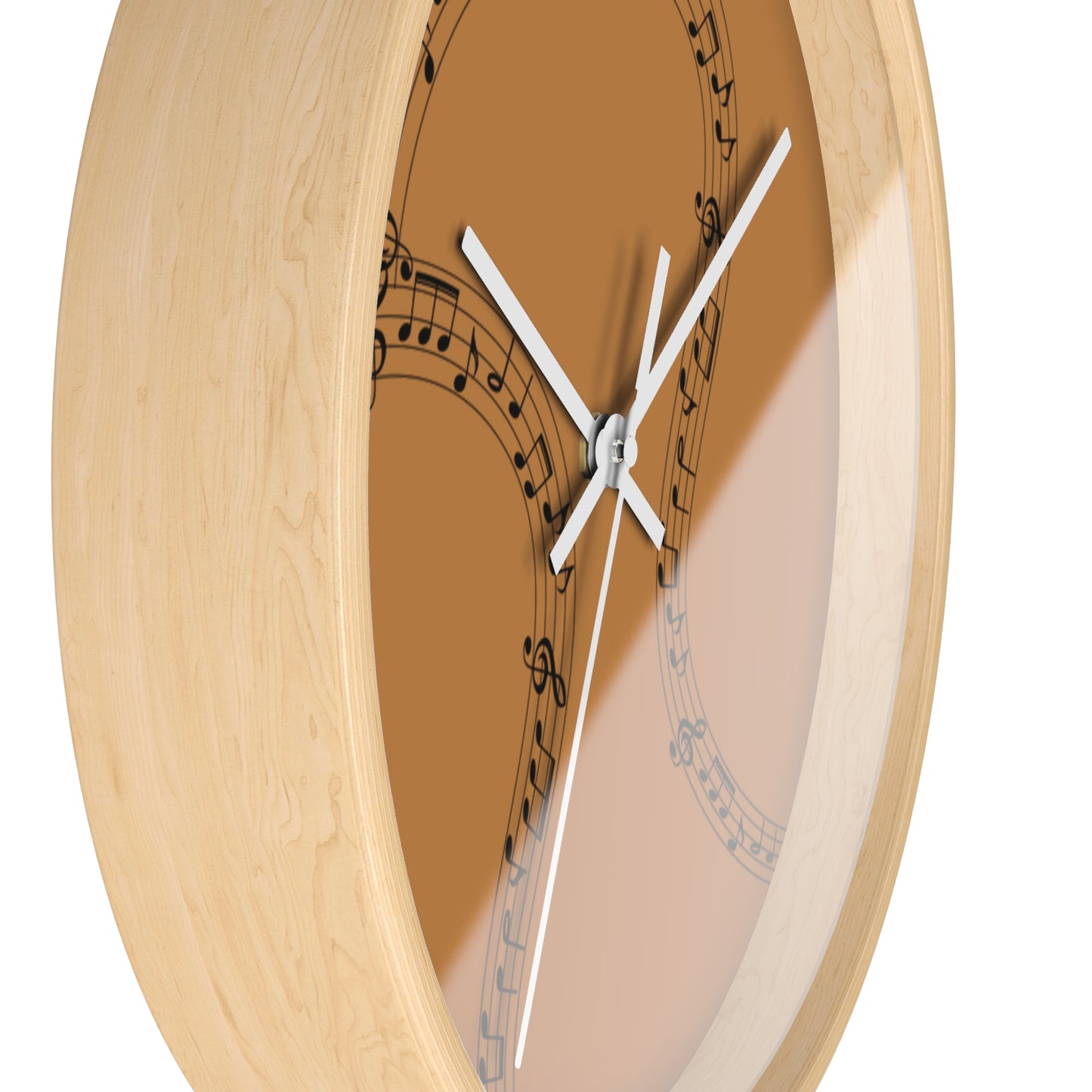 Musical Notes Wall Clock, Perfect for Music Lovers, Home Decor