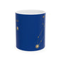 Leo Constellation Ceramic Mug - Astrology Coffee Cup, Zodiac Gift, Horoscope Mug, Star Sign Drinkware, Personalized Astrology