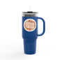 Stay Wild Floral 40oz Insulated Travel Mug