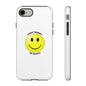 Happy Face Phone Case, Tough Cases, Don’t Worry, Be Happy, Cute Gift for Friends, Positive Vibes, Fun Mobile Accessories