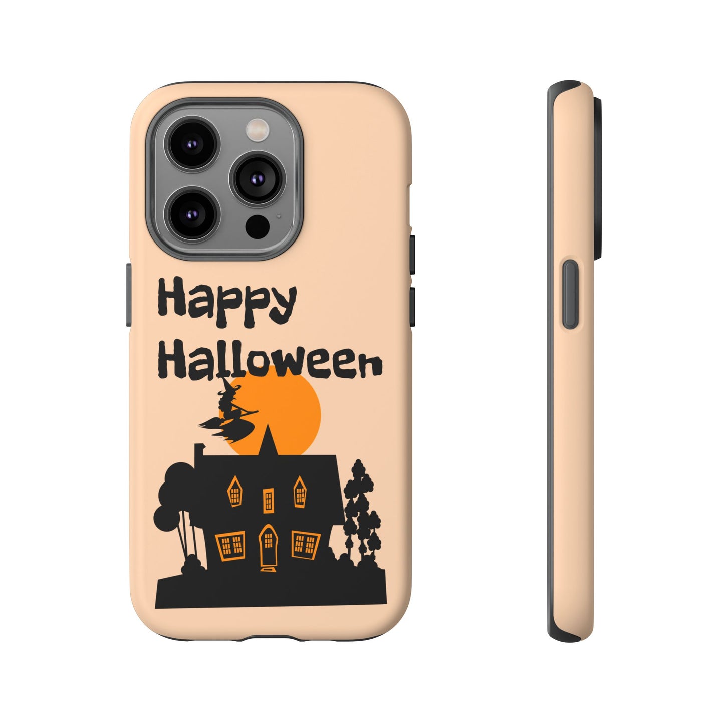 Halloween Phone Case, Spooky Mobile Cover, Tough Case for Phone, Witch Design, Fall Decor, Unique Gift for Halloween