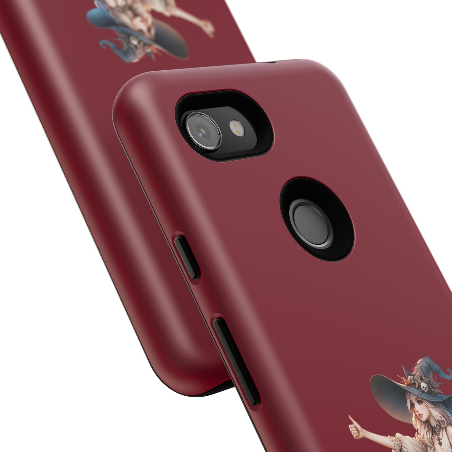 Witchy Phone Case - Magical, Durable - Halloween Gift, Cosplay Accessory, Cute Witch Design