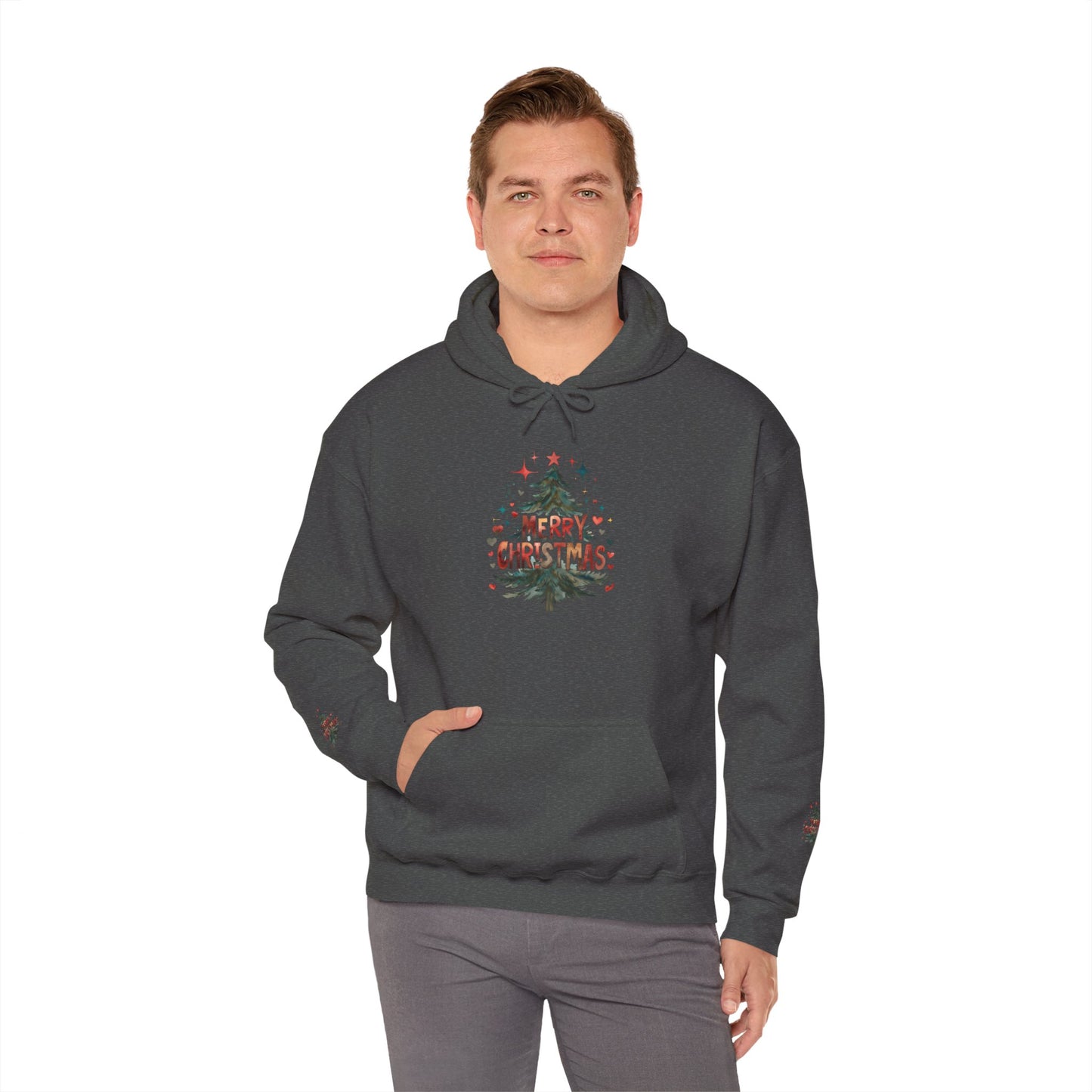 Unisex Heavy Blend™ Hooded Sweatshirt - Merry Christmas
