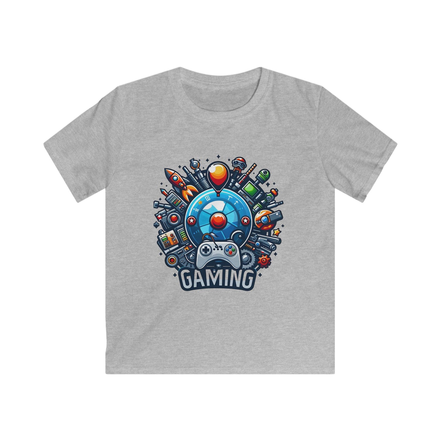 Gaming Adventure Kids Tee, Fun Tee for Young Gamers, Birthday Gift for Boys & Girls, Unique Gaming Apparel, Playful T-Shirt for Kids