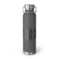 Travel-Inspired Copper Vacuum Insulated Bottle, Adventure, Outdoors, Hydration, Gift, Eco-Friendly