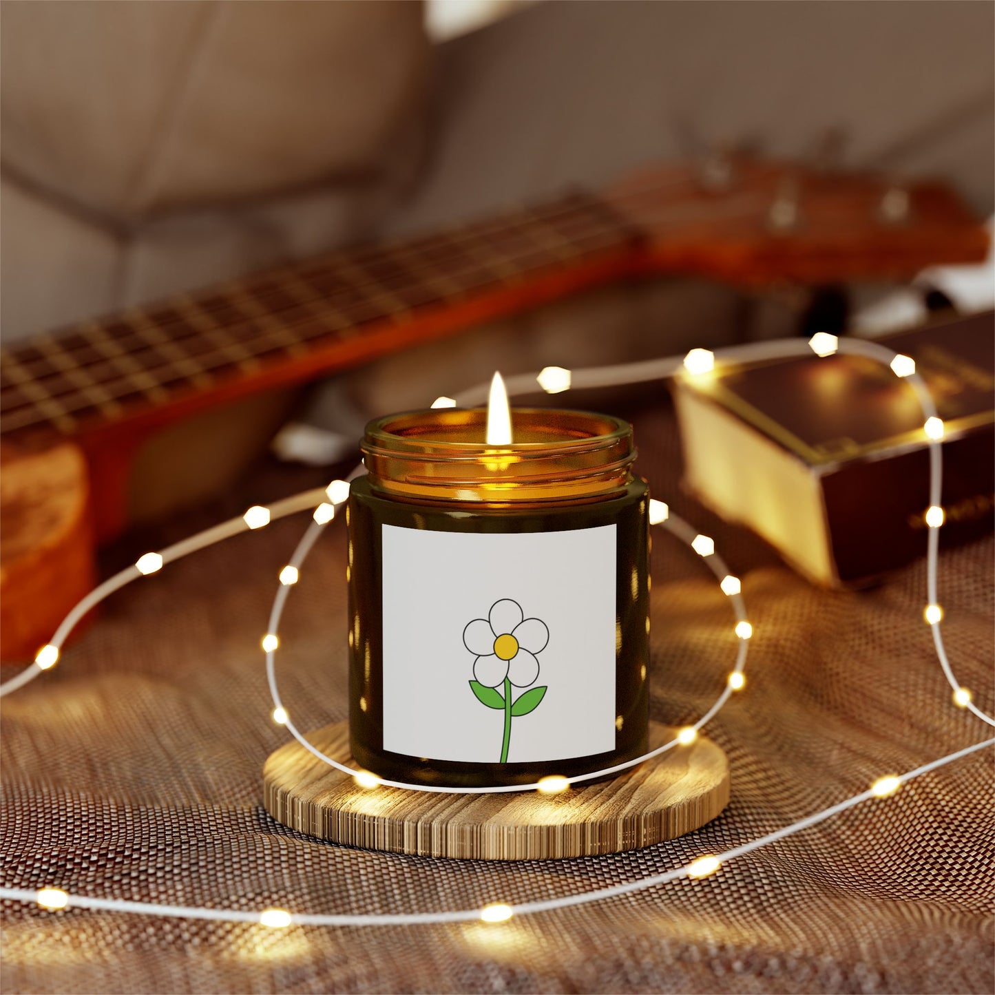 Flower-Designed Scented Candles | Relaxing Aromatherapy Gift, Home Décor, Self-Care, Eco-Friendly Candle