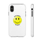 Happy Face Phone Case, Tough Cases, Don’t Worry, Be Happy, Cute Gift for Friends, Positive Vibes, Fun Mobile Accessories