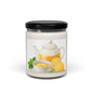 Lemon Tea Soy Candle — 9oz Scented Jar (Fresh Citrus & Herbal Notes)