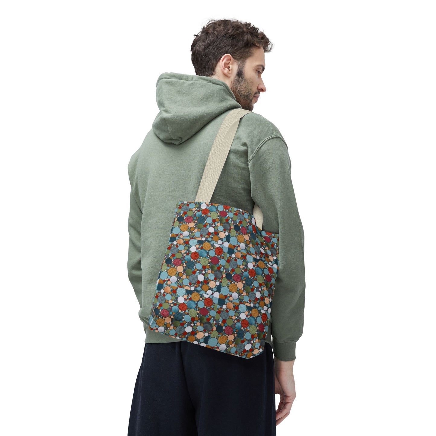 Chic Patterned Tote Bag, Eco-Friendly Shopping Tote, Colorful Beach Bag, Stylish Everyday Carryall, Unique Gift Idea