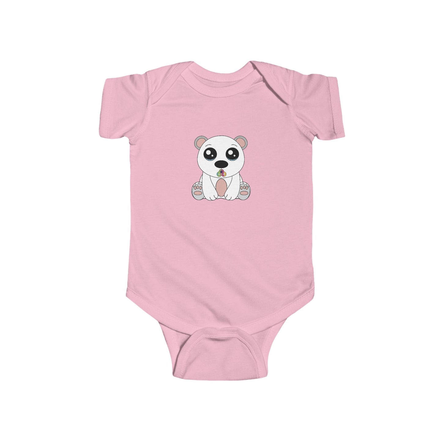 Cute Panda Infant Bodysuit, Adorable Baby Onesie, Perfect Baby Shower Gift, Infant Apparel, Cute Baby Outfit, Cartoon Baby Clothes