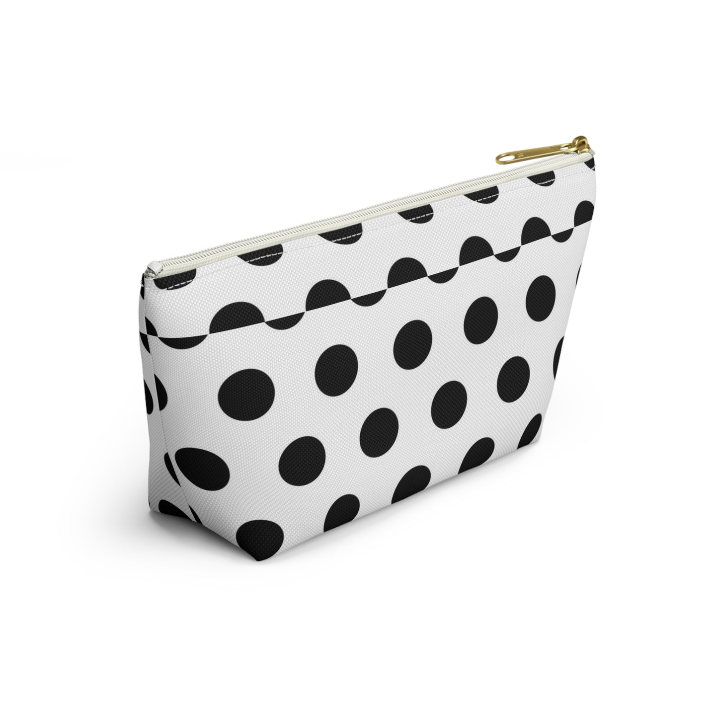Chic Polka Dot Accessory Pouch, Stylish Makeup Bag, Travel Organizer, Gift for Her, Fun Dot Pattern, Cosmetic Case