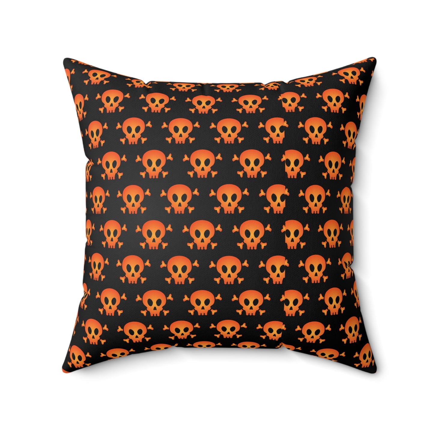 Spun Polyester Square Pillow - Halloween