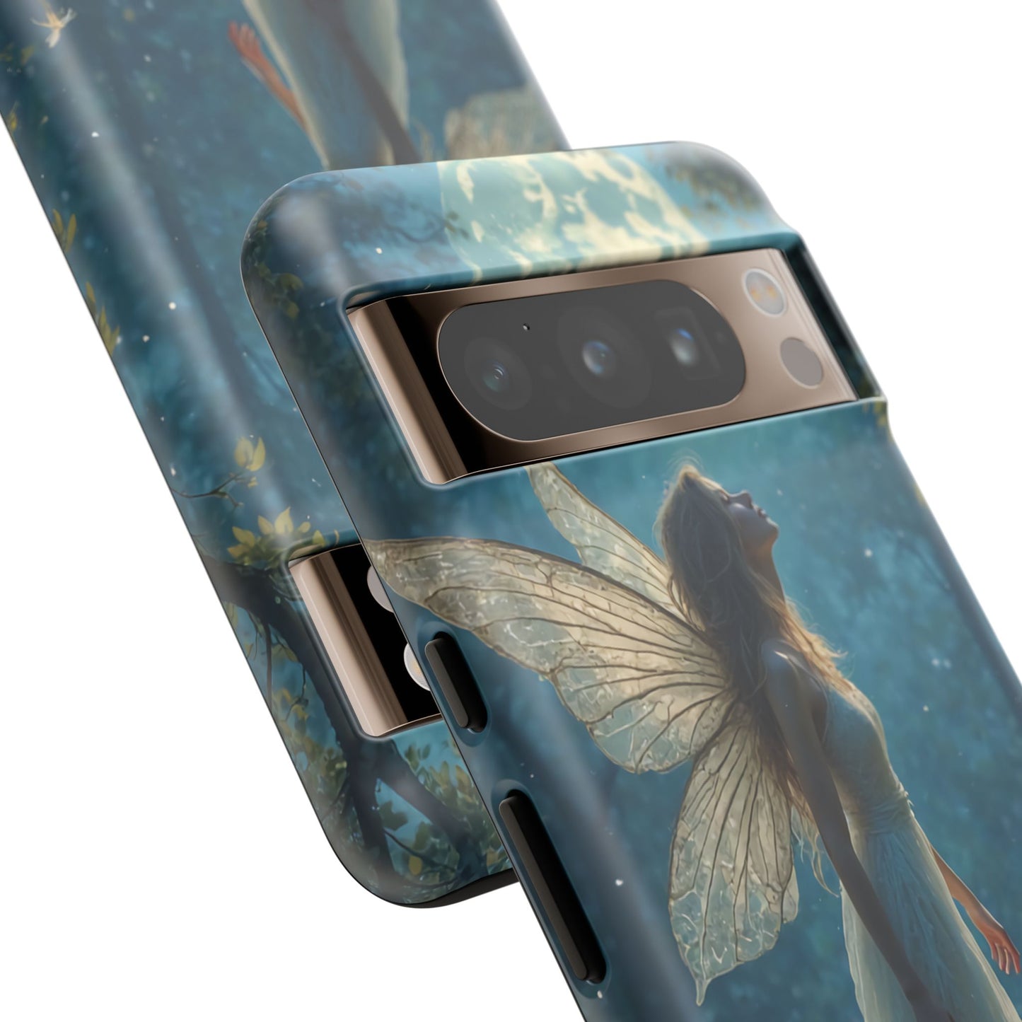 Fairy Moon Phone Case | Tough Cases for Nature Lovers, Fantasy Gift, Boho Phone Accessory, Ethereal Aesthetic, Magical Design
