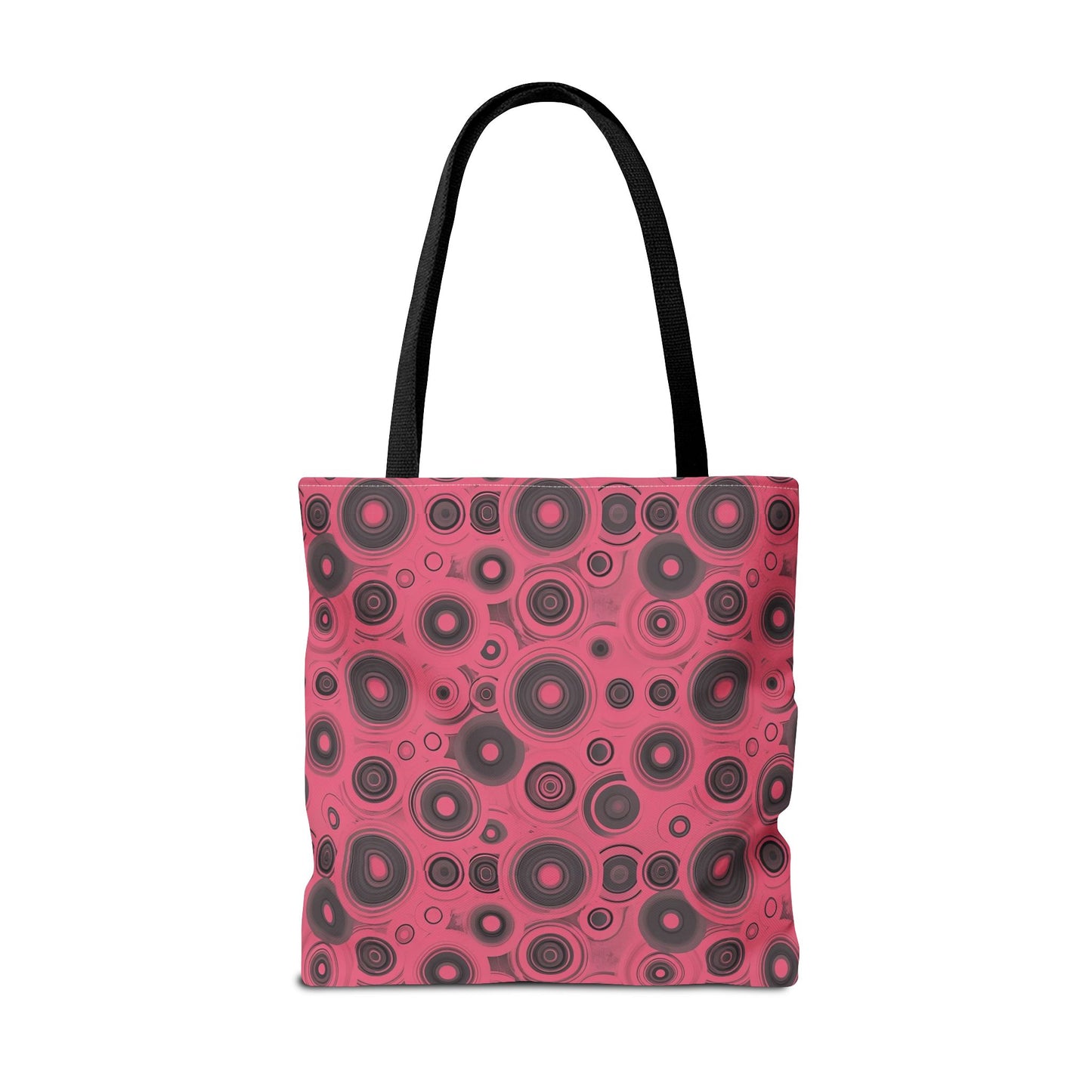 Colorful Retro Tote Bag, Stylish Beach Bag, Shopping Tote