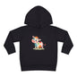 Cute Cow Toddler Pullover Fleece Hoodie, Kids' Hoodie, Animal Hoodie, Cozy Kids Apparel, Fun Gifts for Toddlers, Birthday Gift