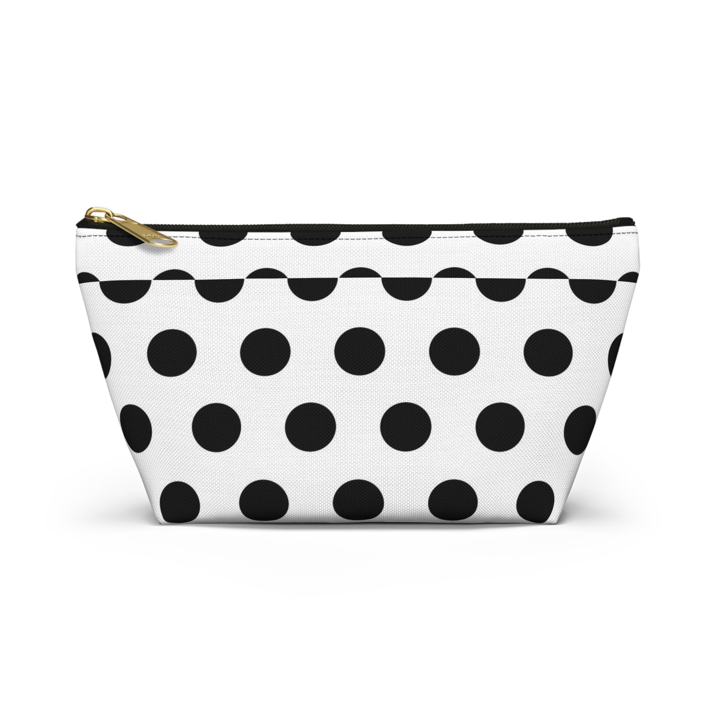 Chic Polka Dot Accessory Pouch, Stylish Makeup Bag, Travel Organizer, Gift for Her, Fun Dot Pattern, Cosmetic Case