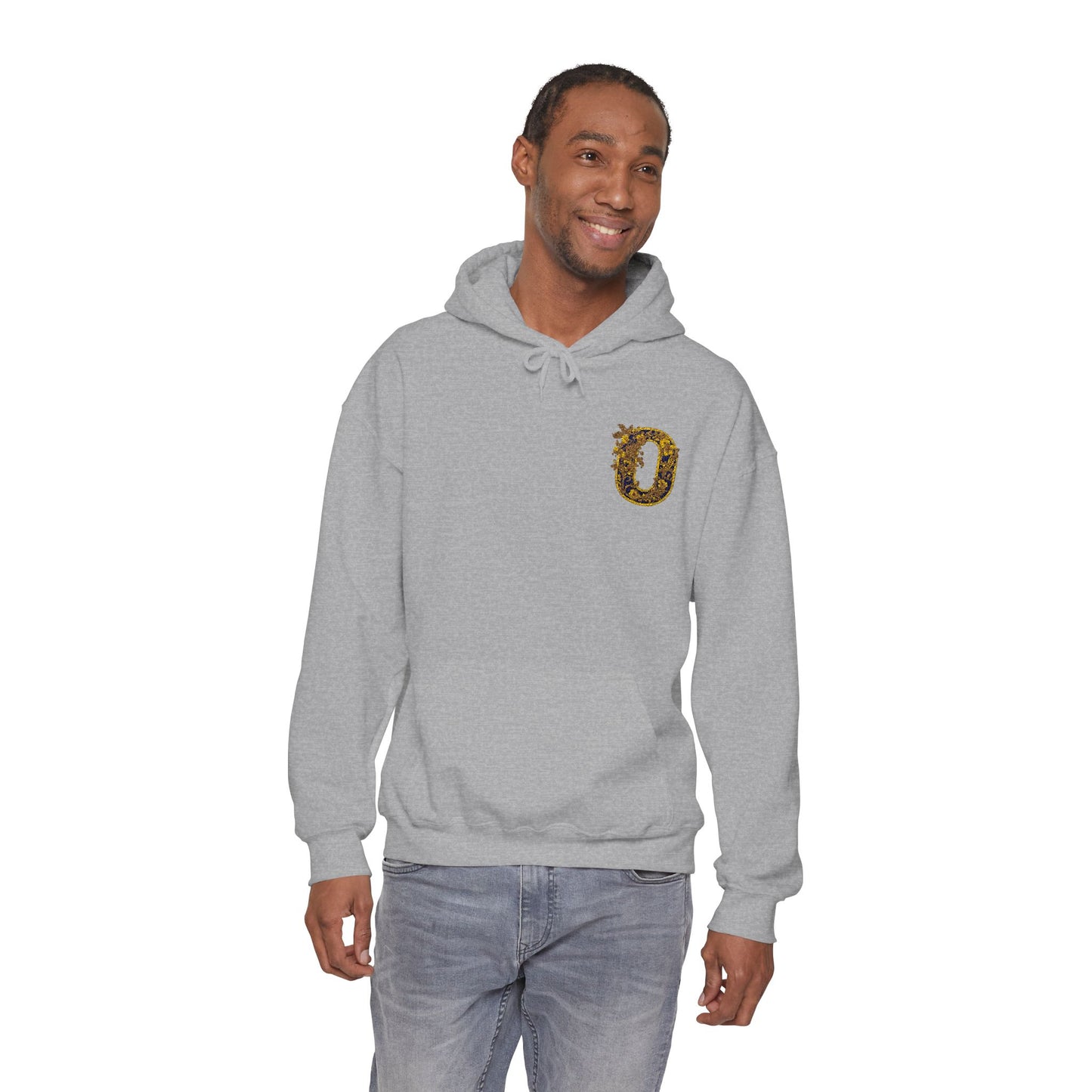 Unisex Heavy Blend™ Hooded Sweatshirt - Letter O
