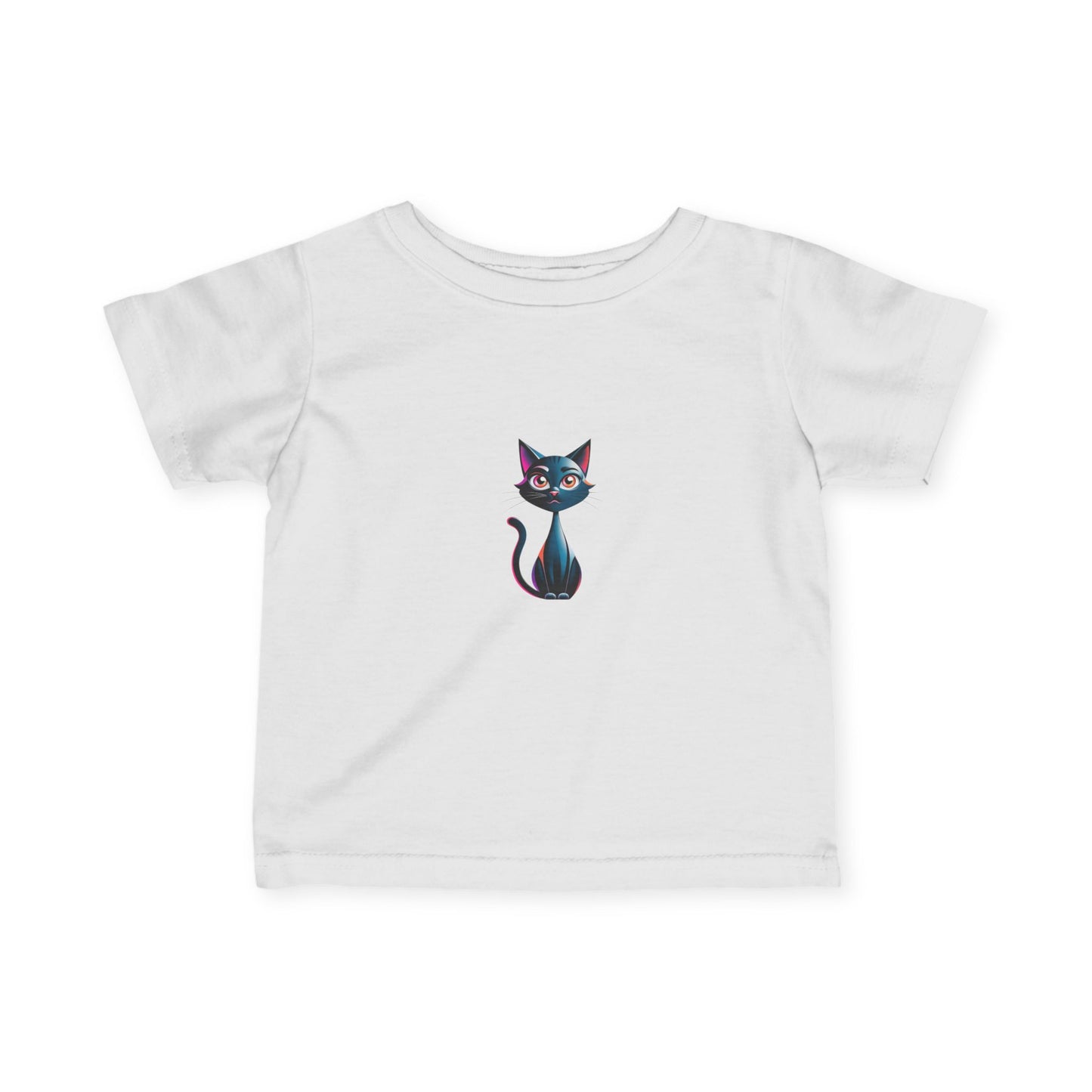 Cute Cat Infant Tee, Baby T-Shirt, Toddler Tee, Kids Gift, Pet Lover Shirt, Cat Lover Baby Clothes