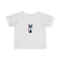 Cute Cat Infant Tee, Baby T-Shirt, Toddler Tee, Kids Gift, Pet Lover Shirt, Cat Lover Baby Clothes