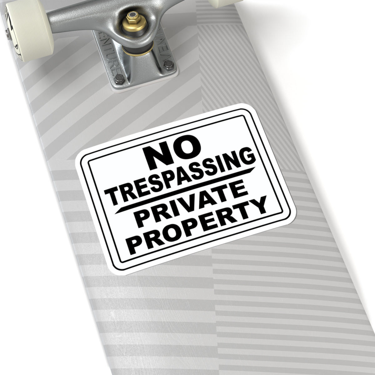 No Trespassing Stickers, Safety Decals for Home or Office, Private Property Sign, Outdoor Stickers, Unique Gift Idea