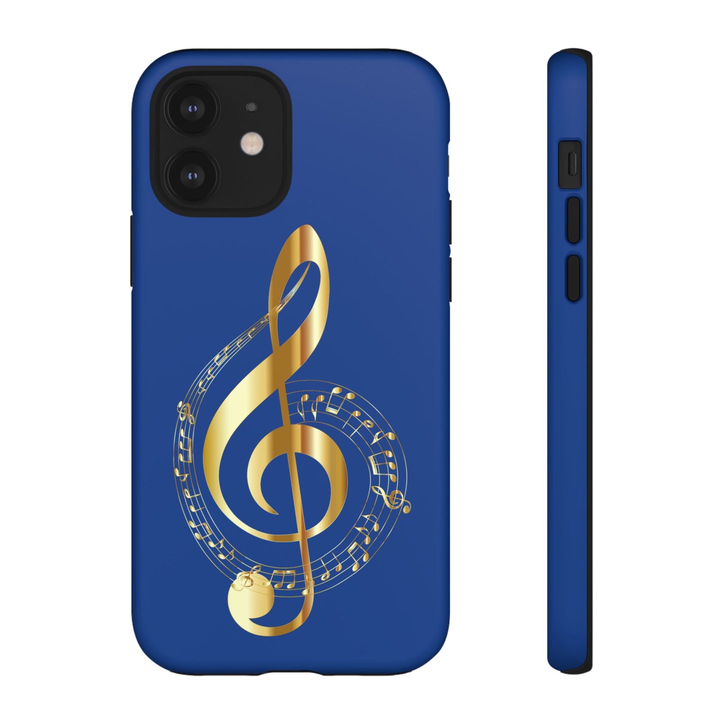 Tough Cases Blue and Gold Musical Note