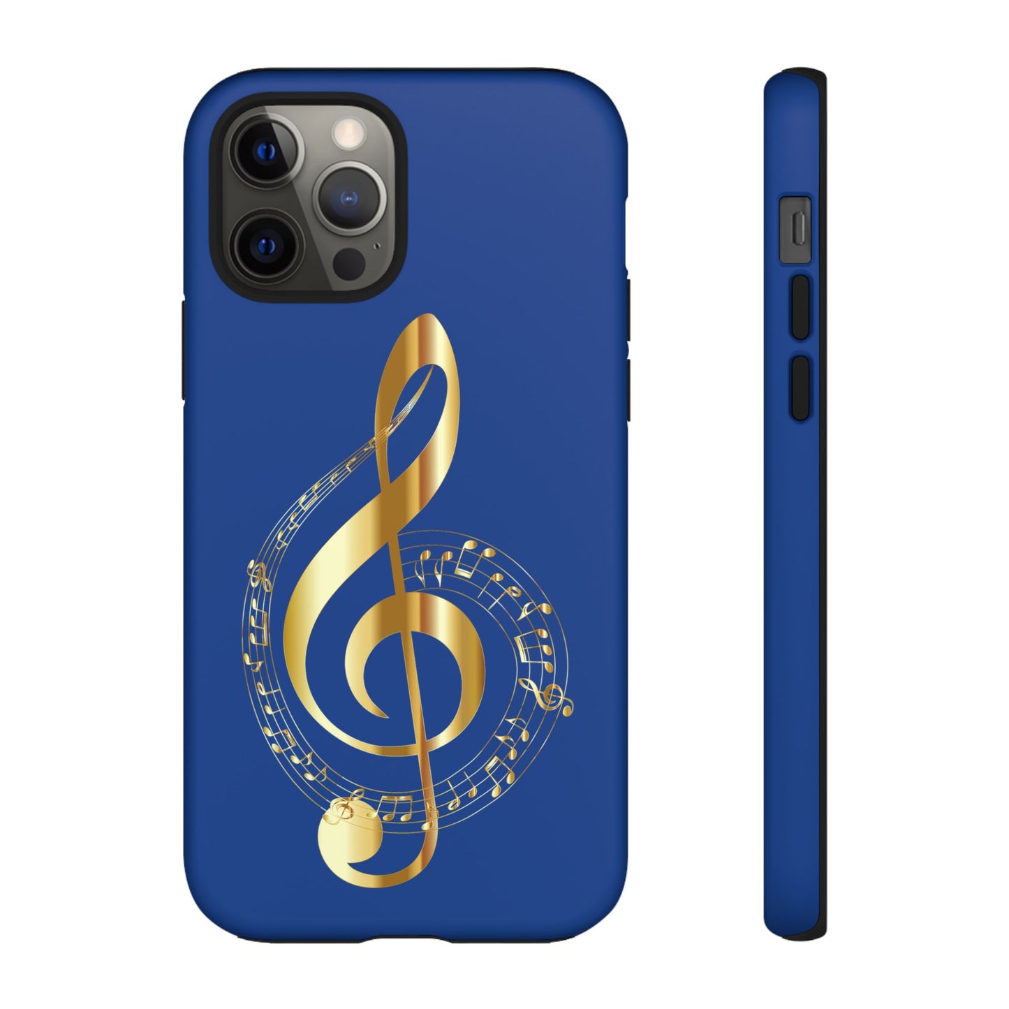 Tough Cases Blue and Gold Musical Note