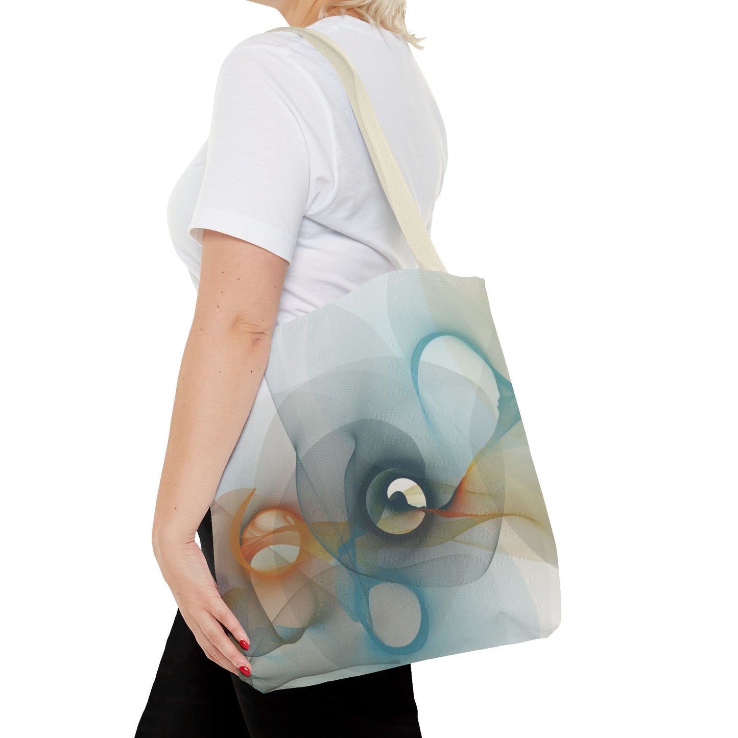 Stylish Abstract Tote Bag, Art-Inspired Bag, Perfect for Everyday Use, Trendy