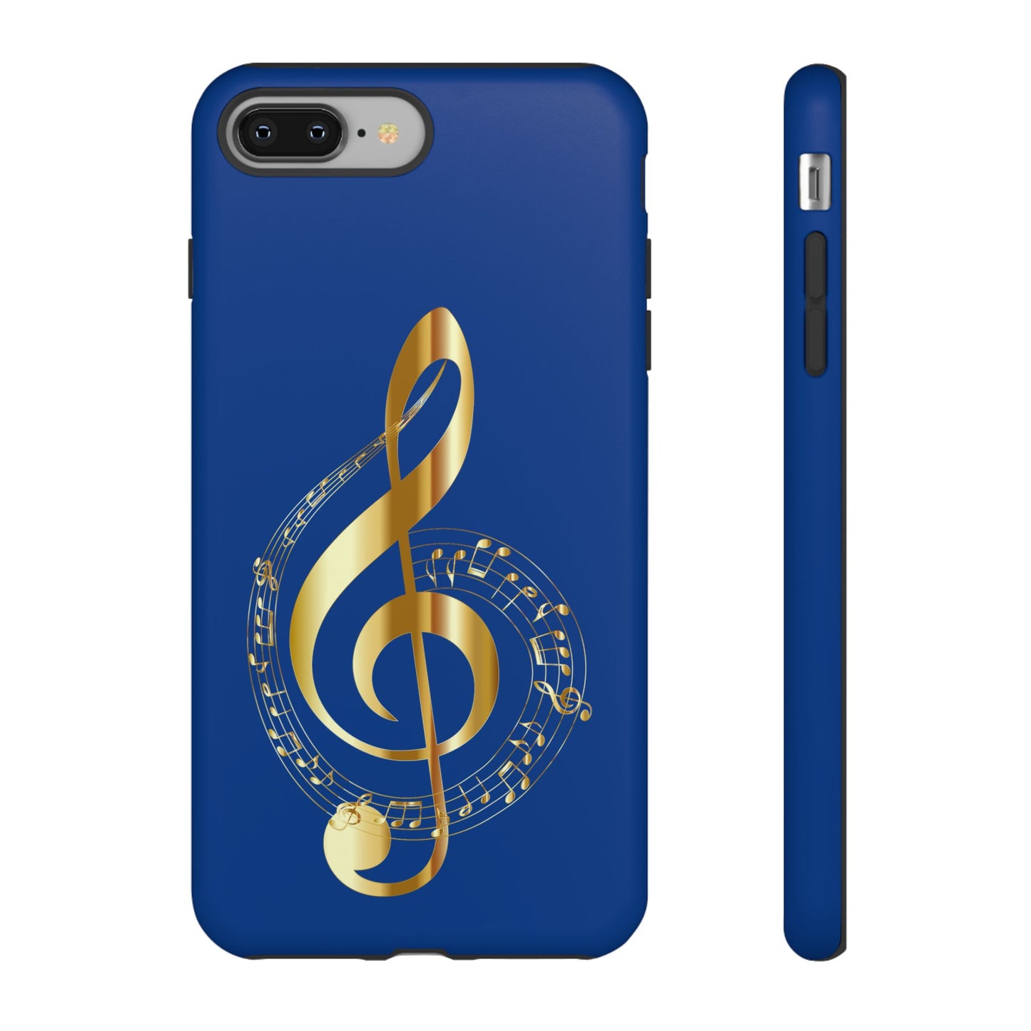 Tough Cases Blue and Gold Musical Note
