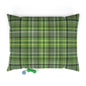 Plaid Pet Bed for Cozy Pets, Dog Bed, Cat Bed, Cute Animal Decor, Holiday Gift for Pet Lovers