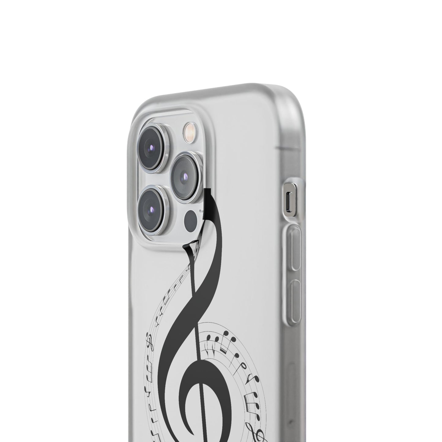 Phone Case — Musical Treble Clef Design