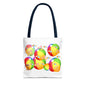 Colorful Beach Ball Tote Bag, Fun Tote for Summer
