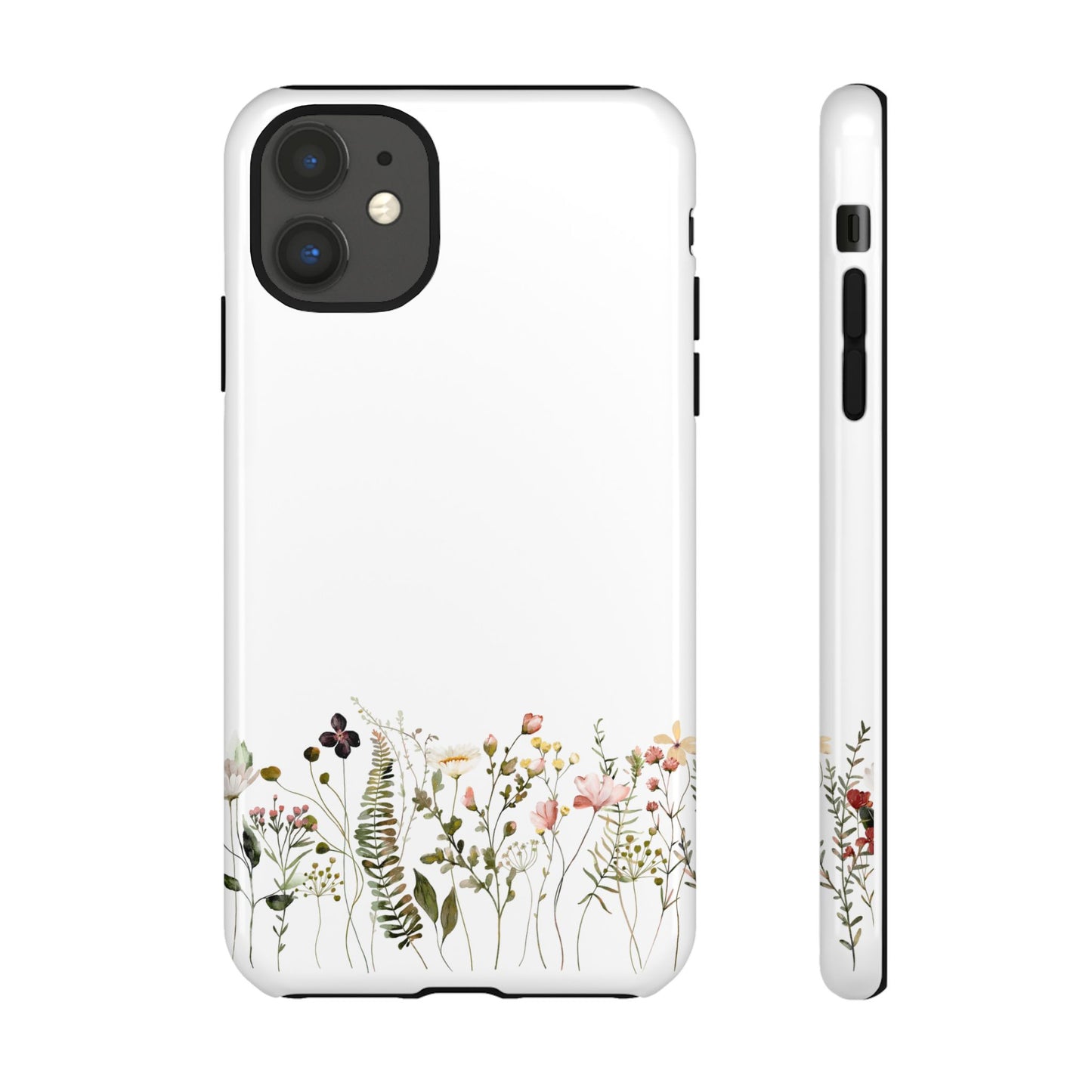 Floral Phone Case - Tough Cases for Nature Lovers, Stylish Floral Design, Phone Protection, Gifts for Her, Eco-Friendly Tech Accessories